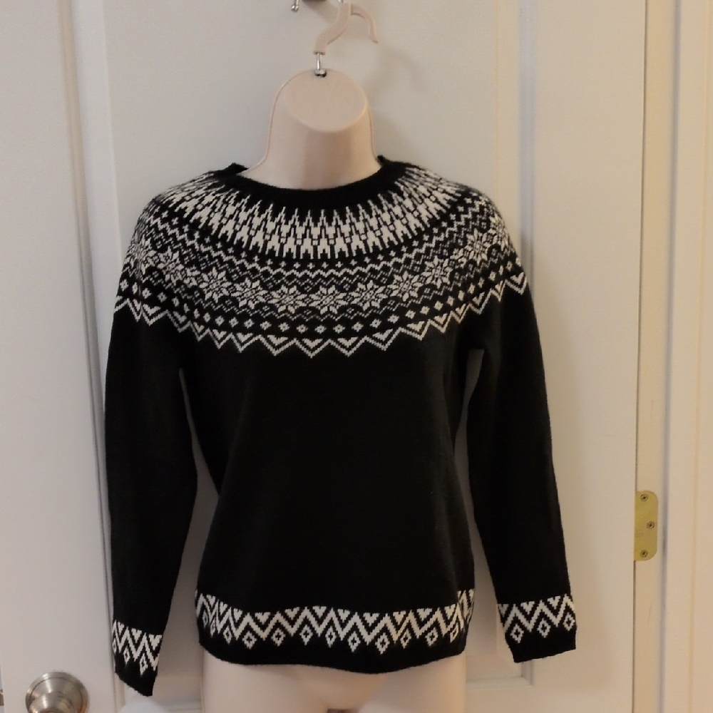 Talbots Fair Isle Sweater